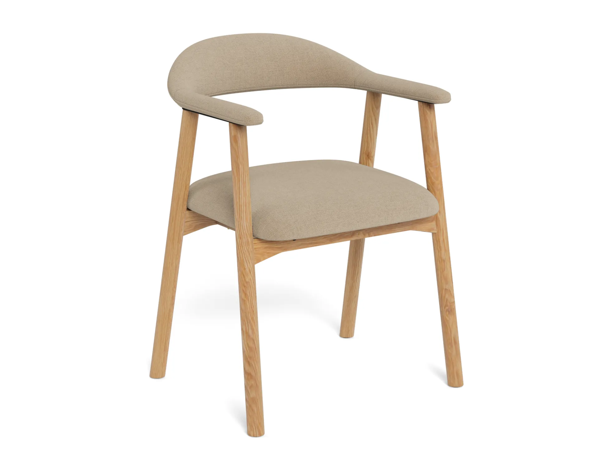 Addi (ruokatuoli käsinojilla danny beige 3)