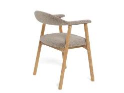 Addi (ruokatuoli käsinojilla monza 60 beige/ruskea)