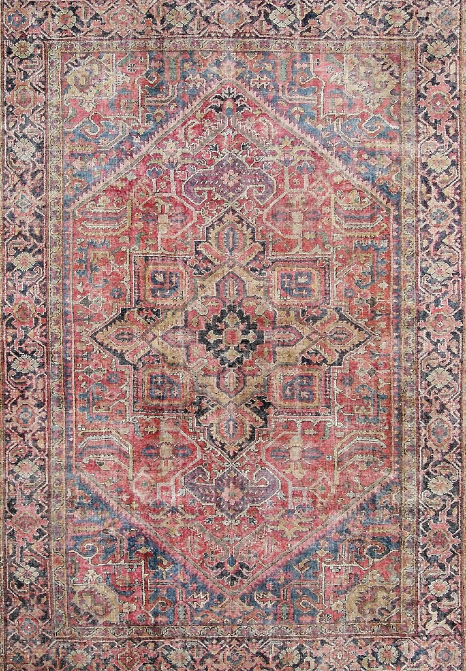 Aida (matto 160x230 cm punainen)