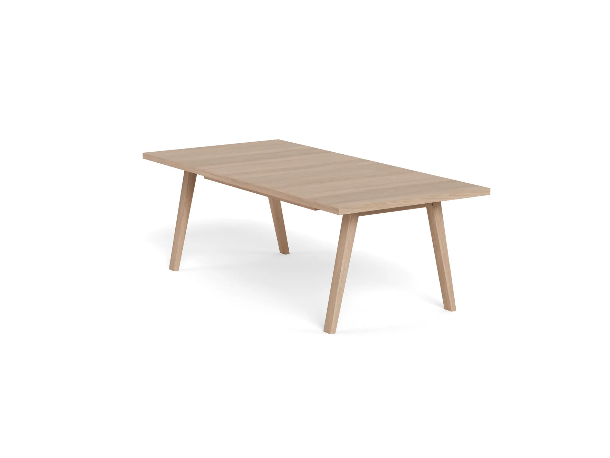 A-Line (ruokapöytä 210x100x74 cm valkoöljytty tammi)