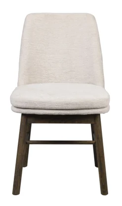 Amesbury (ruokatuoli vaalea beige kangas/ruskea tammi jalat)