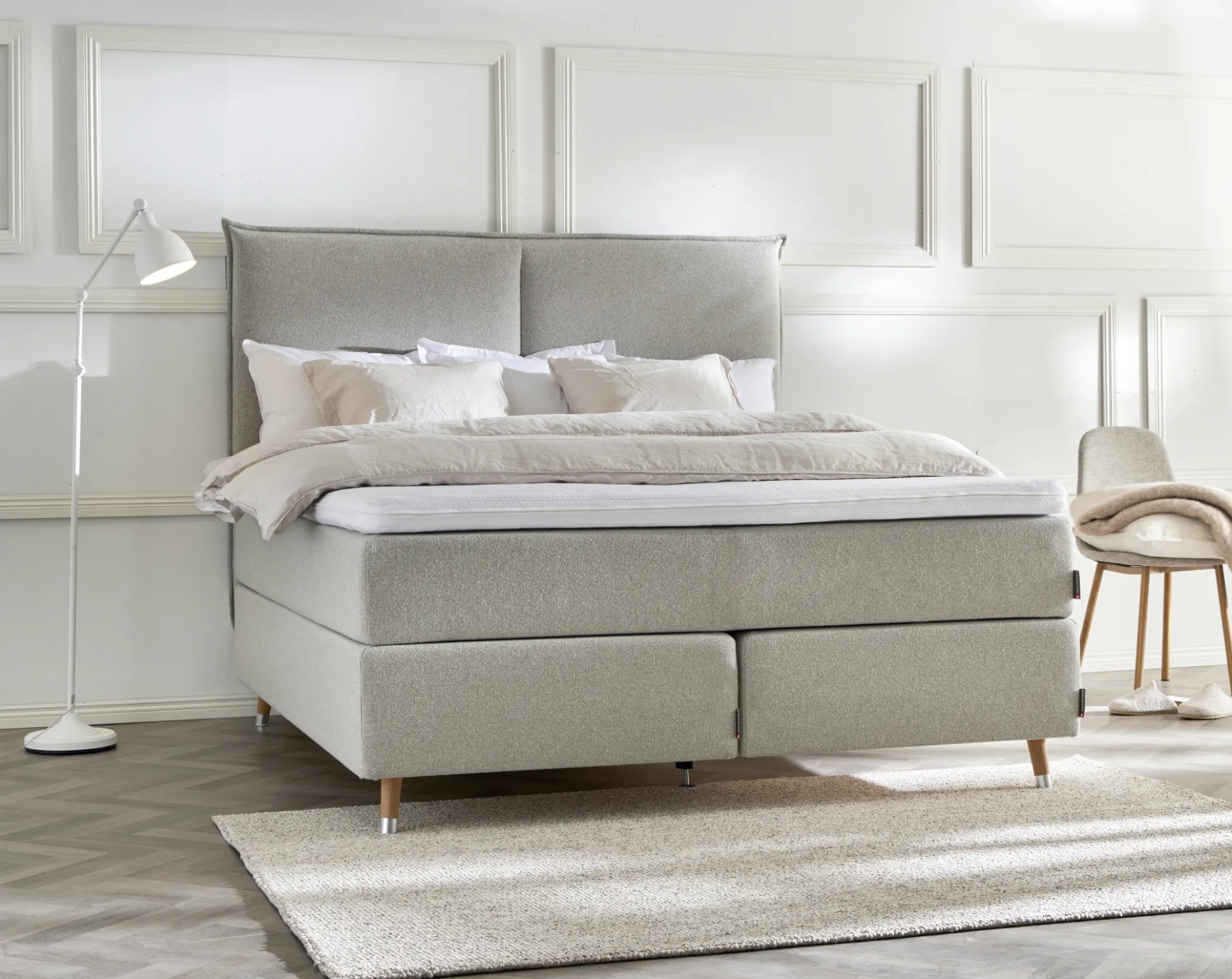 Asko Bonnell Balance (jenkkisänky 5-vyöh. 180x200cm hard beige (sis. balance pp + pääty))