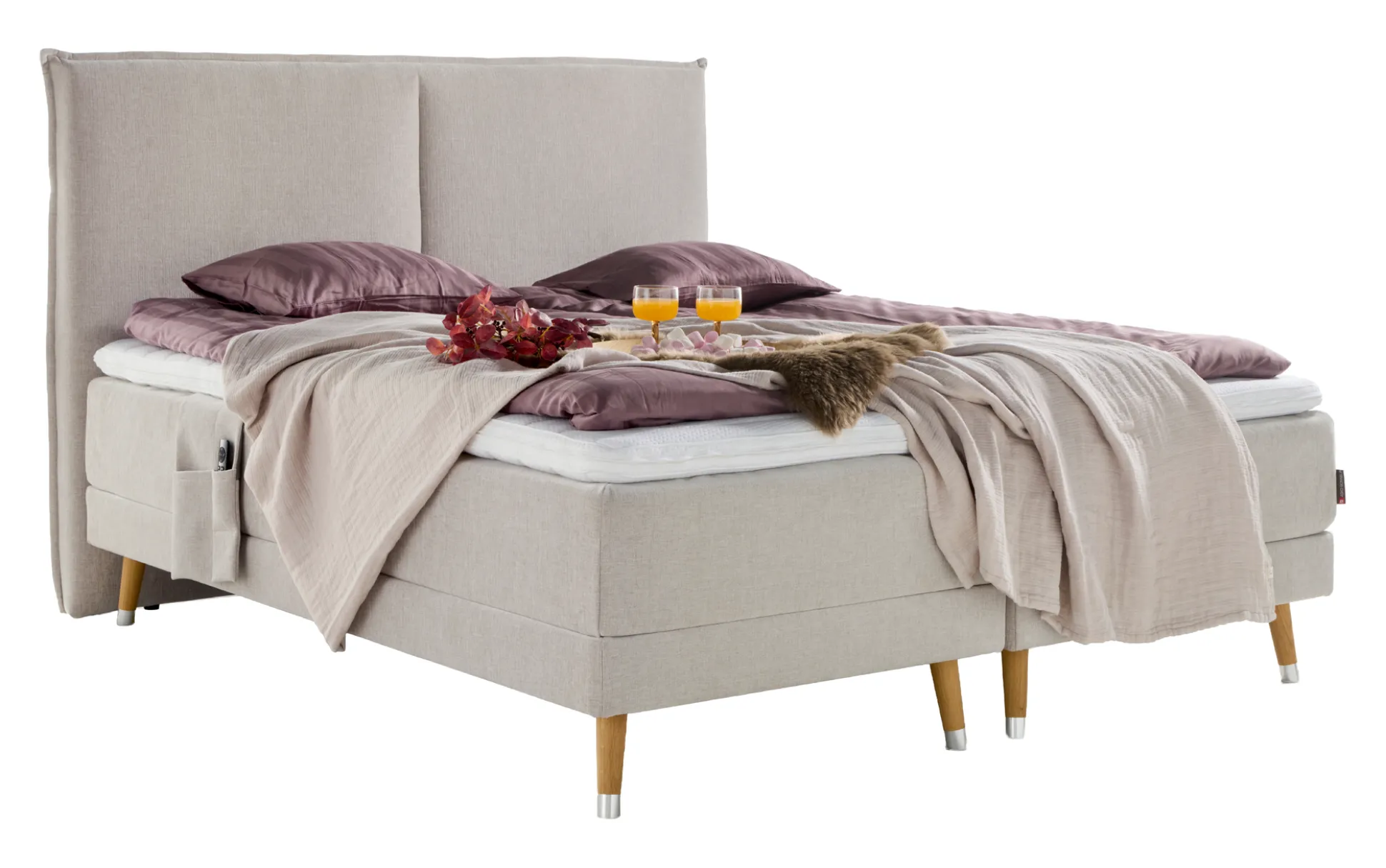 Asko Bonnell Balance (moottorisänky 5-vyöh 180x200cm, hard, beige (balance pääty) ei sis. pp)
