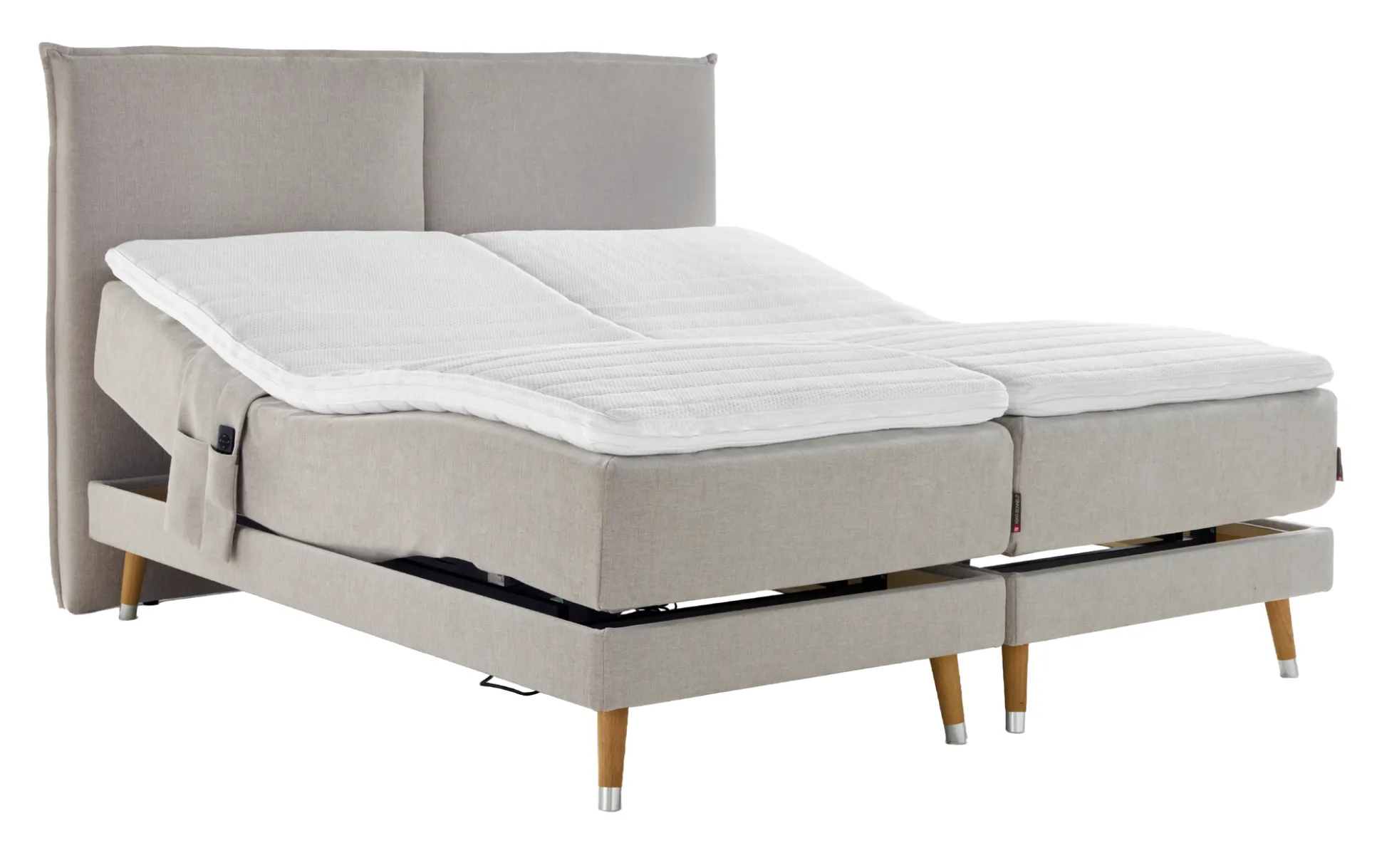 Asko Bonnell Balance (moottorisänky 5-vyöh 180x200cm, hard, beige (sis. 8cm älyvaahto pp + balance pääty))