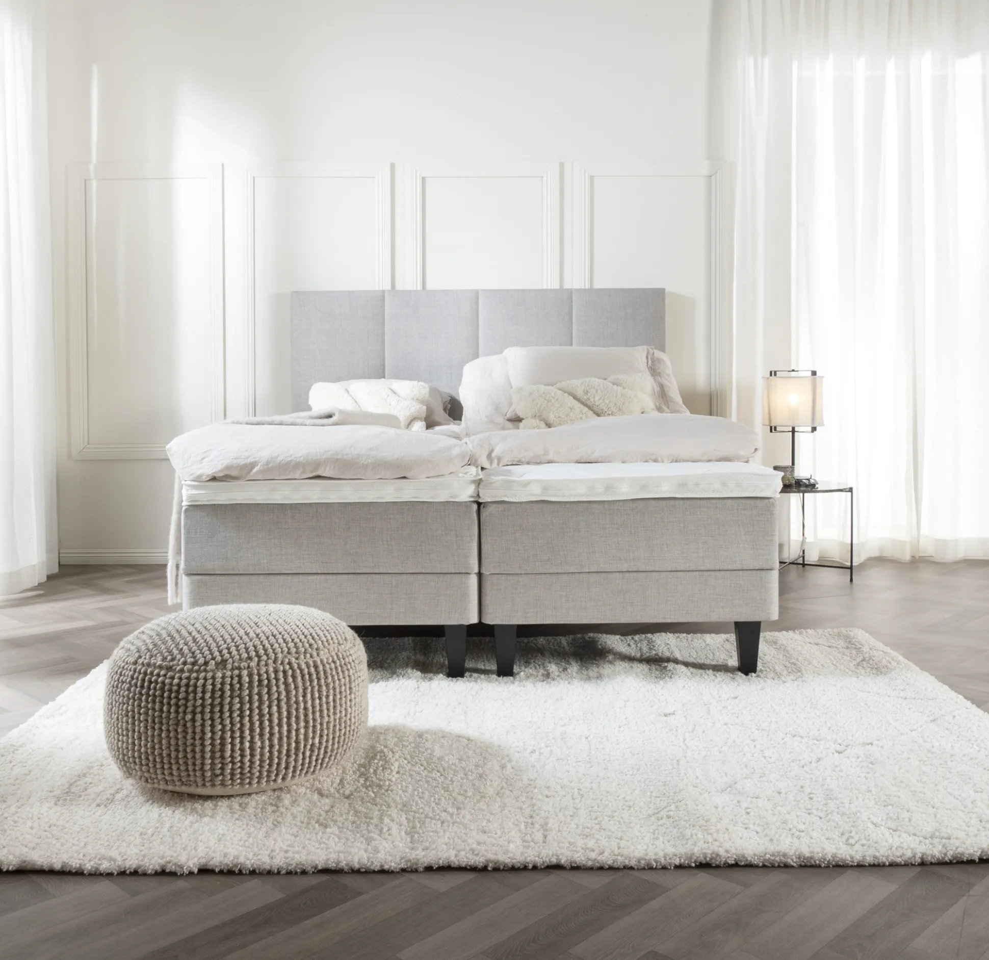 Asko Bonnell Basic (moottorisänky 160x200cm sis. Comfort petauspatja + pääty)