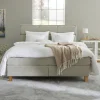 Asko Bonnell Dreamflow (jenkkisänky vyöhyke 180x200cm hard beige (sis. 6cm älyvaahto pp + isoruutu pääty))