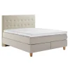 Asko Bonnell Dreamflow (jenkkisänky vyöhyke 160x200cm hard beige (sis. 6cm älyvaahto pp + pikkuruutu pääty))