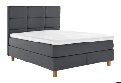 Asko Bonnell Dreamflow (jenkkisänky vyöhyke 160x200cm hard t-harmaa (sis. 6cm älyvaahto pp + isoruutu pääty))