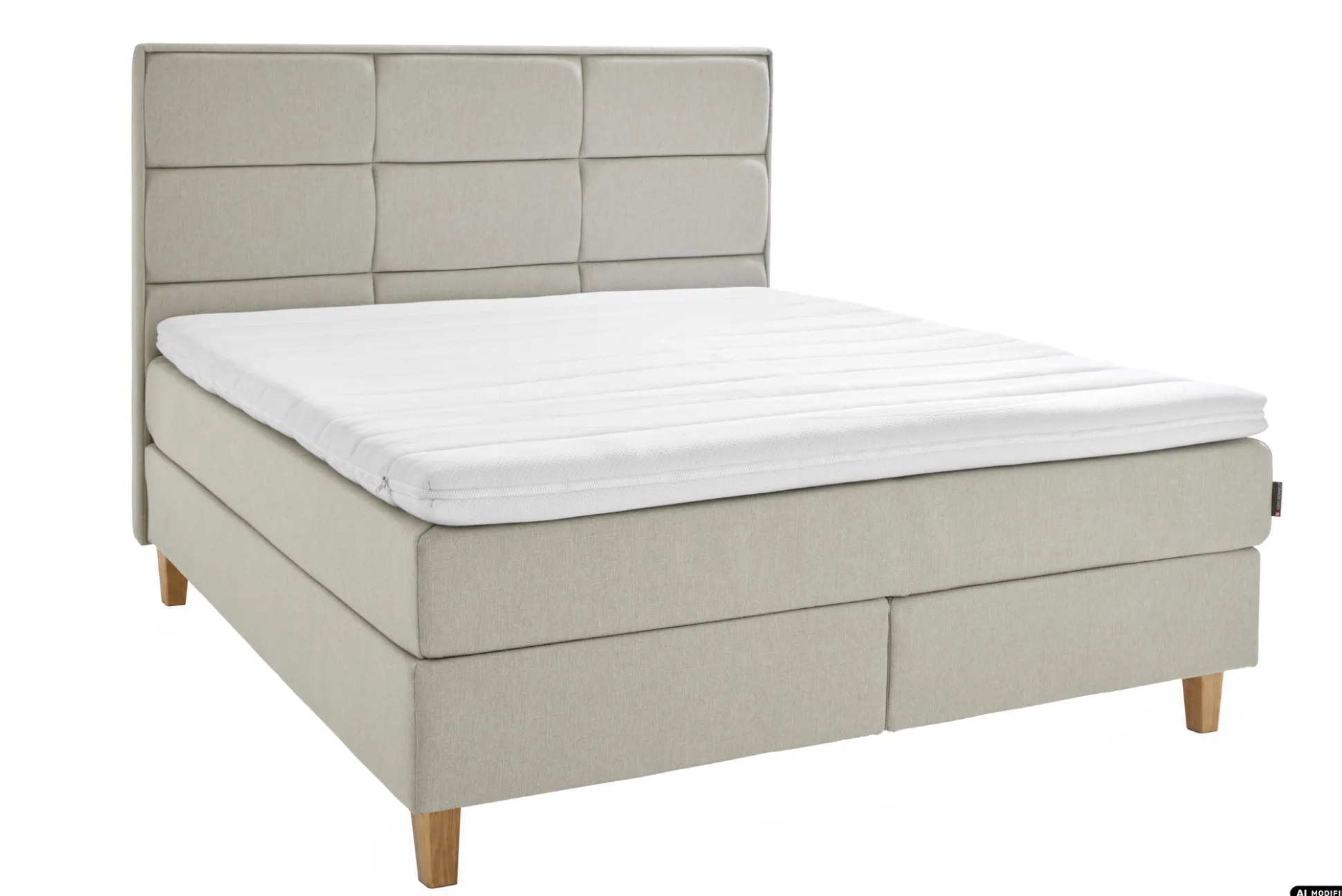 Asko Bonnell Dreamflow (jenkkisänky vyöhyke 160x200cm medium/hard beige (sis. 8cm älyvaahto pp + isoruutu pääty))