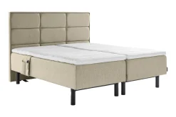Asko Bonnell Dreamflow (moottorisänky vyöhyke 160x200cm medium beige (sis. 6cm älyvaahto pp + isoruutu pääty))