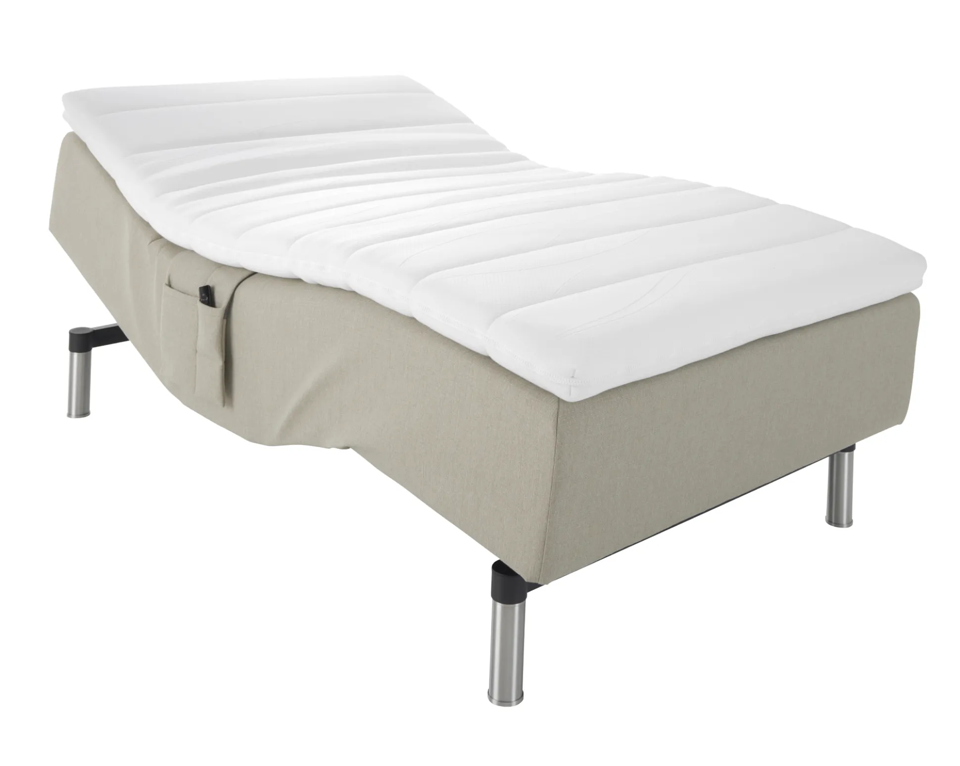 Asko Bonnell Dreamflow (moottorisänky vyöhyke 120x200cm hard beige (sis. 8cm älyvaahto pp))