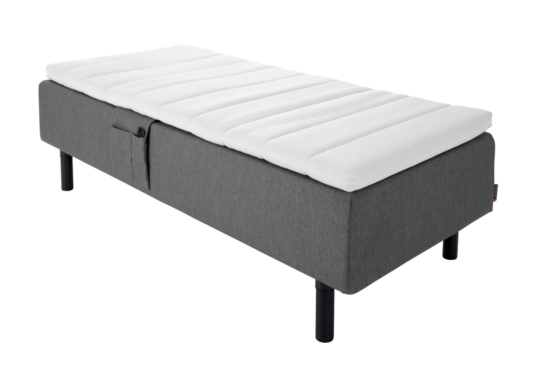 Asko Bonnell Dreamflow (moottorisänky vyöhyke 80x200cm medium t-harmaa (sis. 6cm älyvaahto pp))