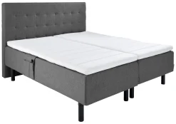 Asko Bonnell Dreamflow (moottorisänky vyöhyke 160x200cm hard t-harmaa (sis. 6cm älyvaahto pp + pikkuruutu pääty))