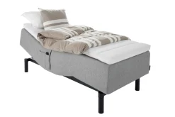 Asko Bonnell Dreamflow (moottorisänky vyöhyke 80x200cm medium harmaa (sis. 6cm älyvaahto pp))