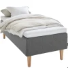 Asko Bonnell Dreamflow (runkopatja 80x200cm medium, tummanharmaa sis. 6cm älyvaahto-petauspatja)