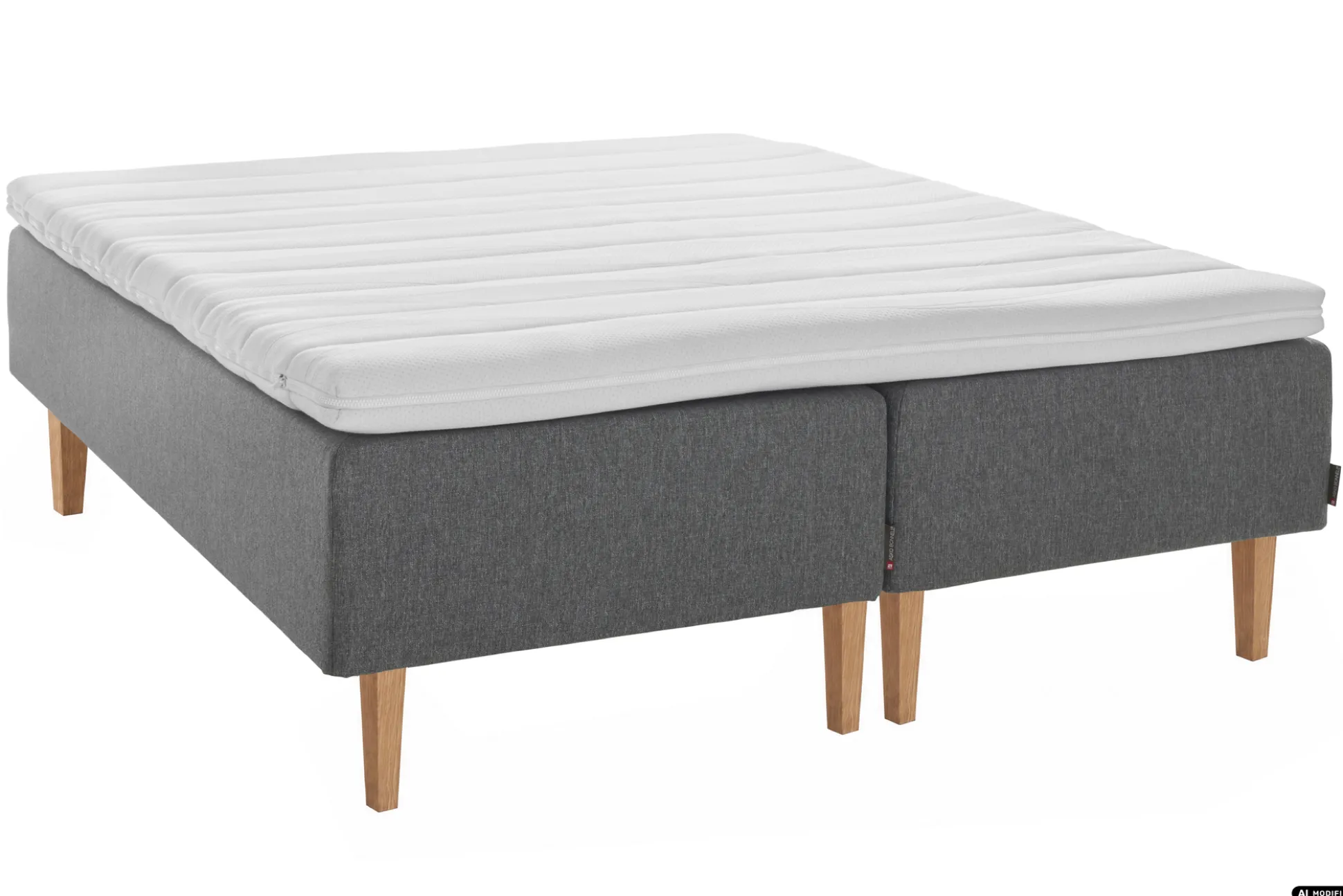 Asko Bonnell Dreamflow (runkopatja 180x210cm medium, tummanharmaa sis. 8cm älyvaahto-petauspatja)