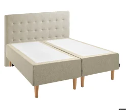 Asko Bonnell Dreamflow (runkopatja 180x210cm medium, beige sis. pikkuruutu-pääty (ei sis. petauspatjaa))
