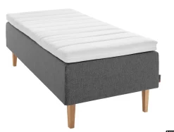 Asko Bonnell Dreamflow (runkopatja 90x200cm hard, tummanharmaa sis. 8cm älyvaahto-petauspatja)