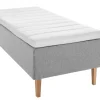 Asko Bonnell Dreamflow (runkopatja 90x200cm medium, harmaa sis. 6cm älyvaahto-petauspatja)