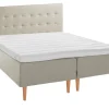 Asko Bonnell Dreamflow (runkopatja 180x210cm medium/hard, beige sis. 8cm älyvaahto-petauspatja + pikkuruutu-pääty)