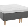 Asko Bonnell Dreamflow (runkopatja 180x200cm medium/hard, tummanharmaa sis. 8cm älyvaahto-petauspatja)