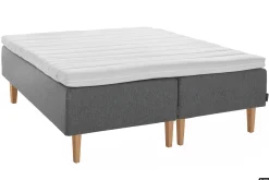 Asko Bonnell Dreamflow (runkopatja 180x200cm medium/hard, tummanharmaa sis. 8cm älyvaahto-petauspatja)