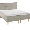 Asko Bonnell Dreamflow (runkopatja 180x210cm medium/hard, beige sis. 8cm älyvaahto-petauspatja + isoruutu-pääty)