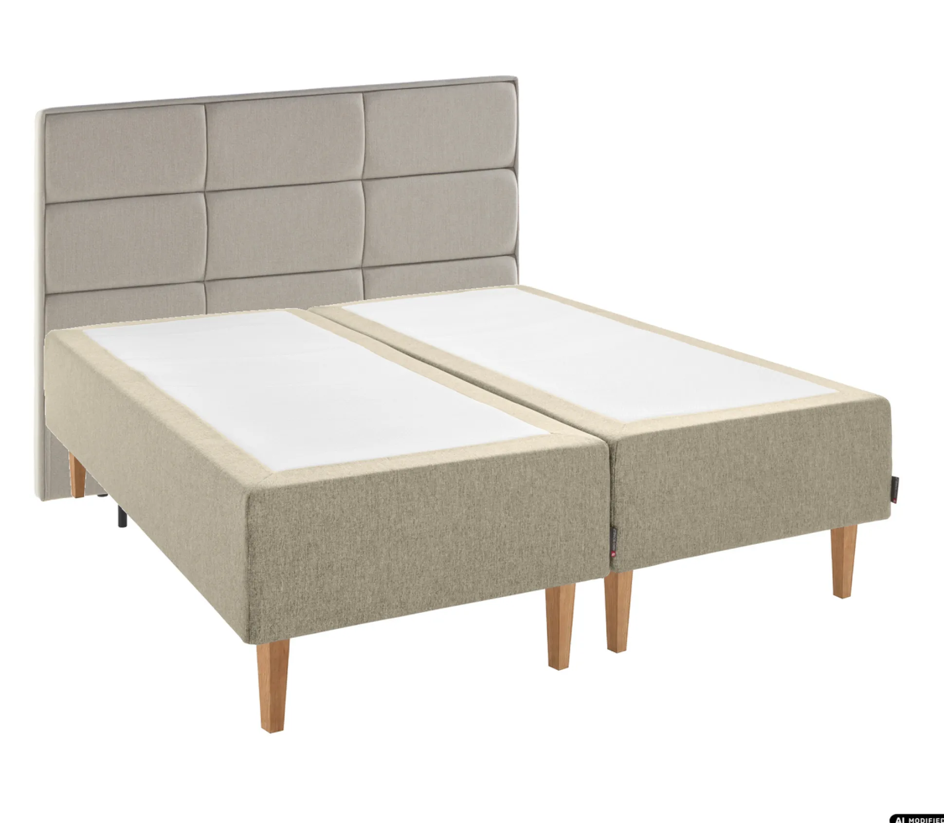 Asko Bonnell Dreamflow (runkopatja 180x210cm medium/hard, beige sis. isoruutu-pääty (ei sis. petauspatjaa))