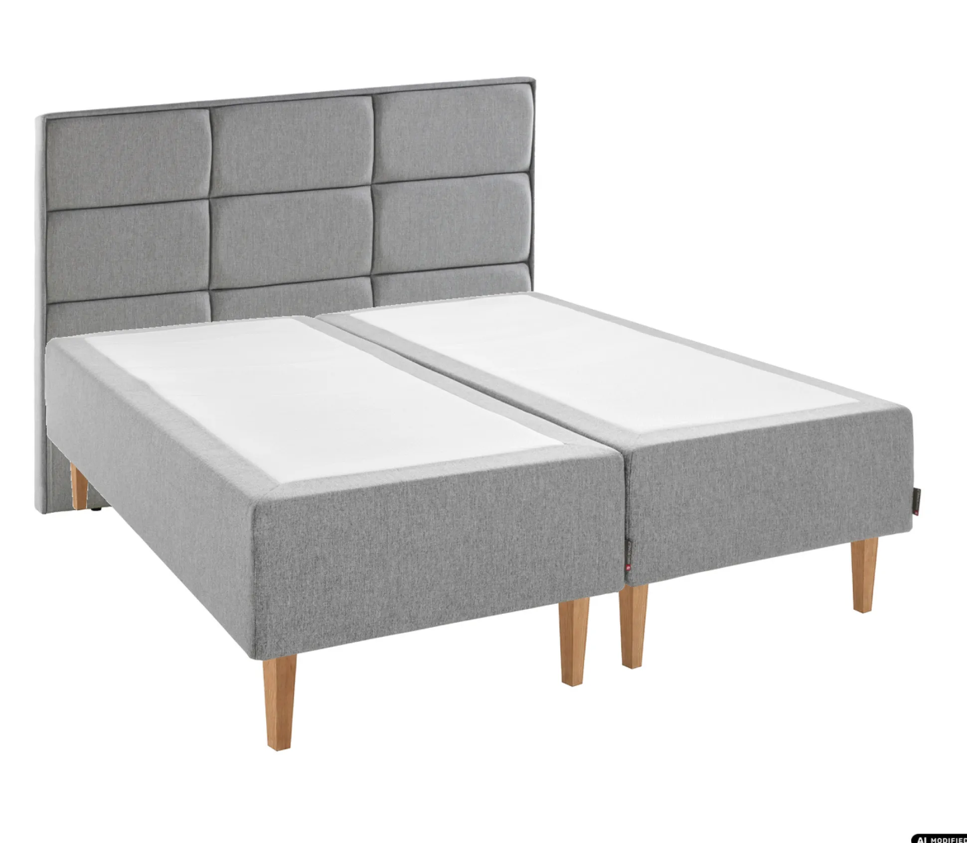 Asko Bonnell Dreamflow (runkopatja 180x210cm medium, harmaa sis. isoruutu-pääty (ei sis. petauspatjaa))