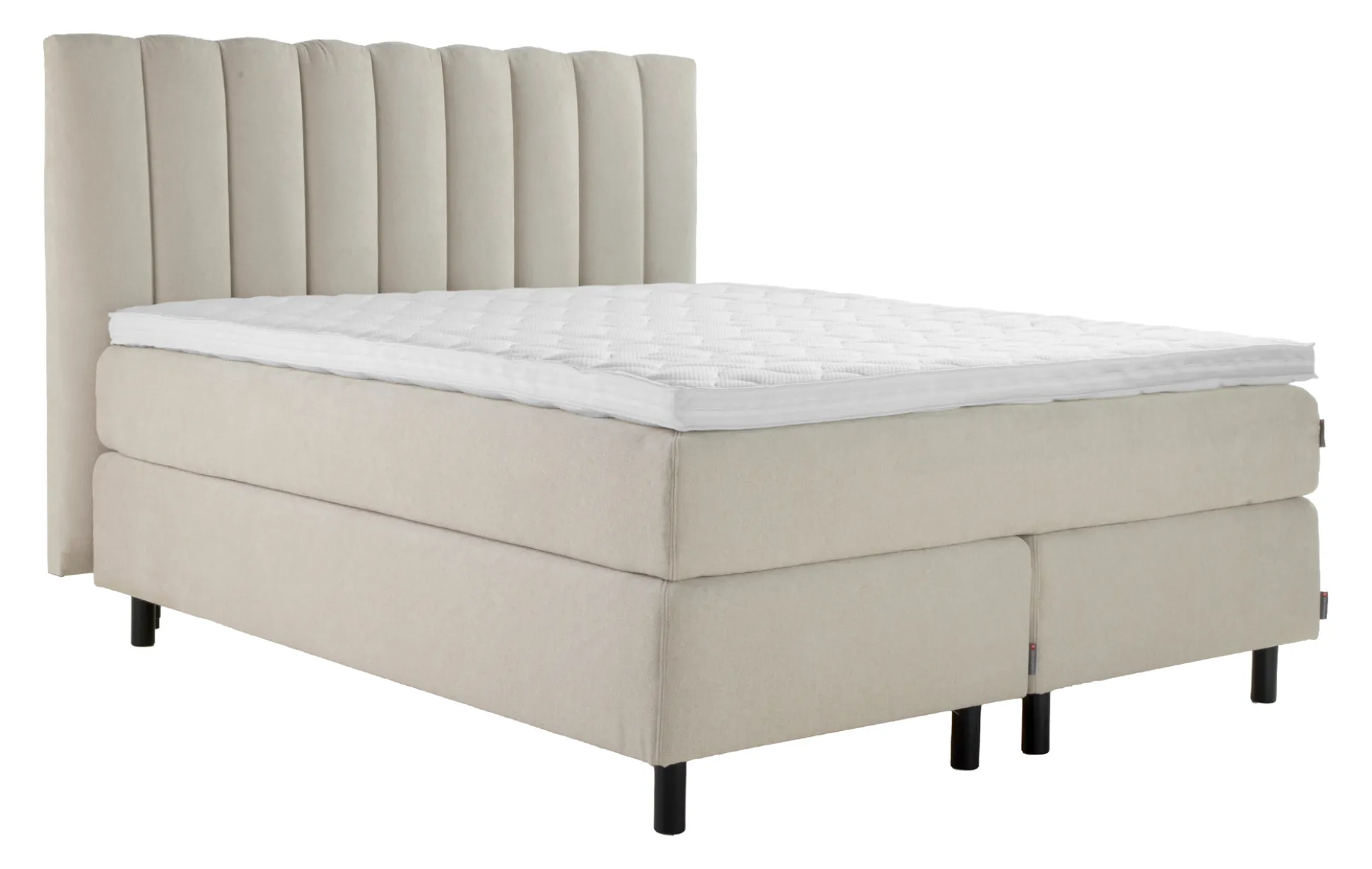 Asko Bonnell Ergo Flow (jenkkisänky 210x210cm medium/medium Rice 4 sis. Comfort petauspatja + pääty)