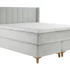 Asko Bonnell Harmony (jenkkisänky 160x200cm hard/hard, Unic 2 luonnonvalkoinen, sis. Basic-petauspatja + pääty)