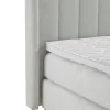 Asko Bonnell Harmony (jenkkisänky 160x200cm medium/hard, Unic 2 luonnonvalkoinen, sis. Supersoft-petauspatja + pääty)