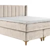Asko Bonnell Harmony (jenkkisänky 160x200cm hard/hard, Unic 4 hiekka, sis. Superhard-petauspatja + pääty)