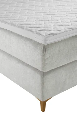 Asko Bonnell Harmony (jenkkisänky 160x200cm medium/hard, Unic 2 luonnonvalkoinen, sis. Harmony-petauspatja + pääty)