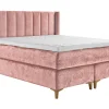 Asko Bonnell Harmony (jenkkisänky 160x200cm hard/hard, Unic 19 roosa, sis. Supersoft-petauspatja + pääty)