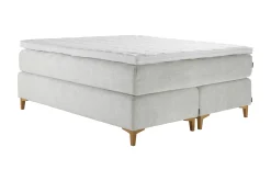 Asko Bonnell Harmony (jenkkisänky 160x200cm hard/hard, Unic 2 luonnonvalkoinen, sis. Basic-petauspatja)