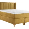 Asko Bonnell Harmony (jenkkisänky 180x200cm medium/hard, Unic 13 meripihka, sis. Comfort-petauspatja + pääty)