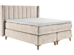 Asko Bonnell Harmony (jenkkisänky 160x200cm hard/hard, Unic 4 hiekka, sis. Supersoft-petauspatja + pääty)