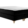 Asko Bonnell Harmony (jenkkisänky 160x200cm hard/hard, Unic 26 musta, sis. Harmony-petauspatja)