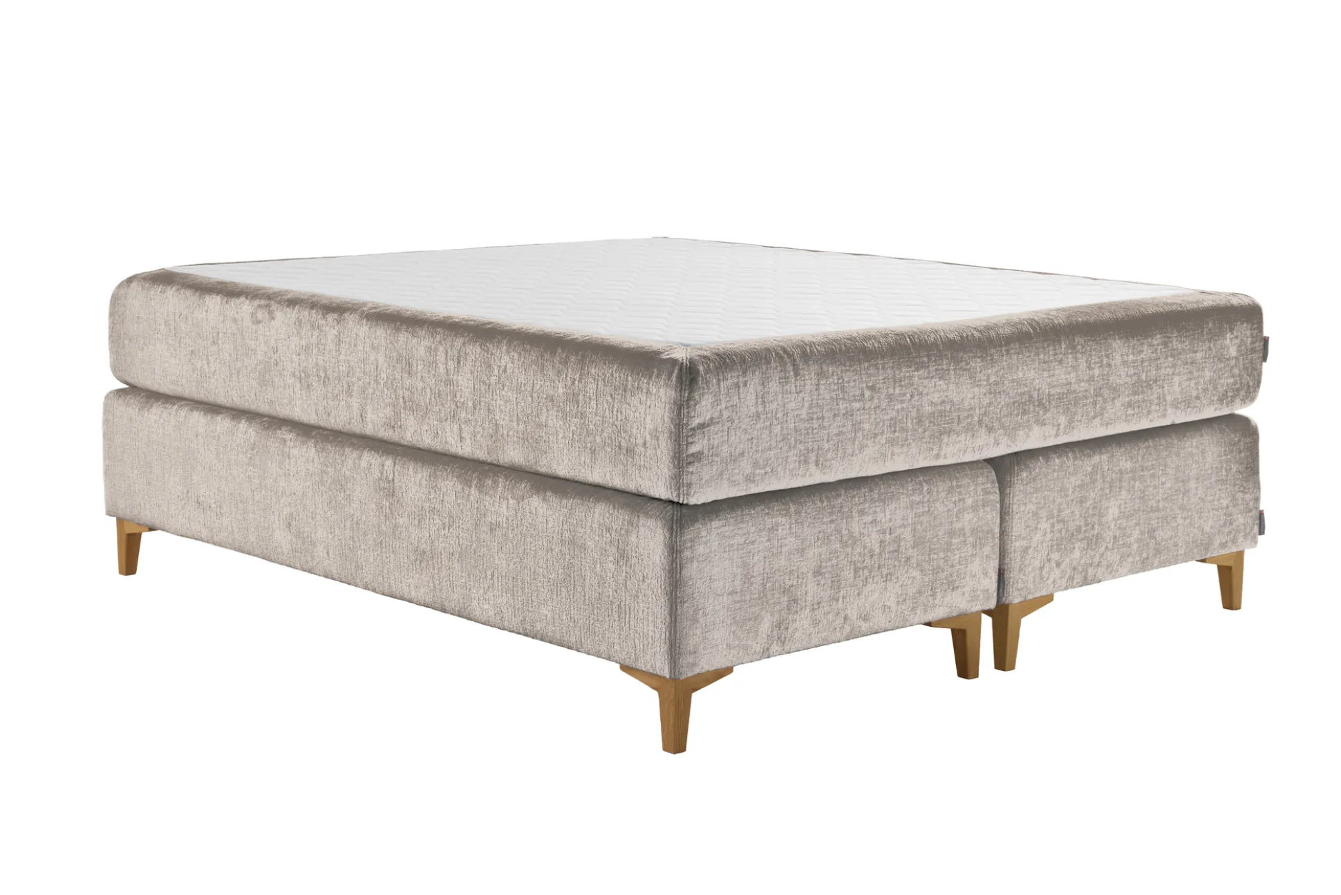 Asko Bonnell Harmony (jenkkisänky 160 cm medium/hard, Unic 21 harmaanruskea)