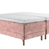 Asko Bonnell Harmony (moottorisänky 160x200cm hard/hard, Unic 19 roosa, sis. halkio Memory Soft -petauspatja)
