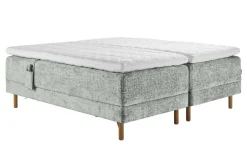 Asko Bonnell Harmony (moottorisänky 160x200cm medium/hard, Unic 20 vaaleanvihreä, sis. halkio Memory Soft -petauspatja + pääty)