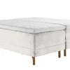 Asko Bonnell Harmony (moottorisänky 160x200cm hard/hard, Unic 2 luonnonvalkoinen, sis. Harmony-petauspatja + pääty)