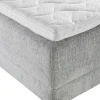 Asko Bonnell Harmony (moottorisänky 160x200cm hard/hard, Unic 23 vaaleanharmaa, sis. Comfort-petauspatja + pääty)