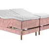 Asko Bonnell Harmony (moottorisänky 160x200cm hard/hard, Unic 19 roosa, sis. Superhard-petauspatja)