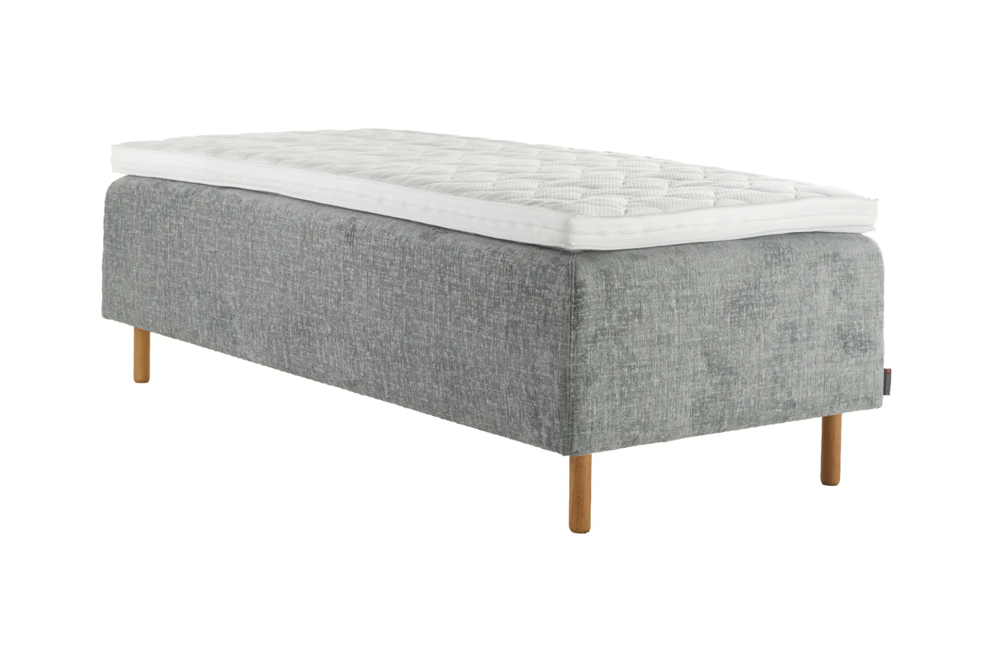 Asko Bonnell Harmony (runkopatja 80x200cm medium, Unic 20 vaaleanvihreä, sis. Basic-petauspatja)
