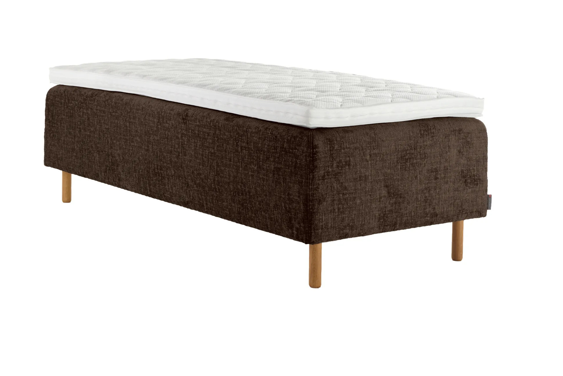 Asko Bonnell Harmony (runkopatja 90x200cm hard, Unic 9 tummanruskea, sis. Superhard-petauspatja)
