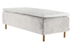 Asko Bonnell Harmony (runkopatja 80x200cm medium, Unic 23 vaaleanharmaa, sis. Ergo-petauspatja)