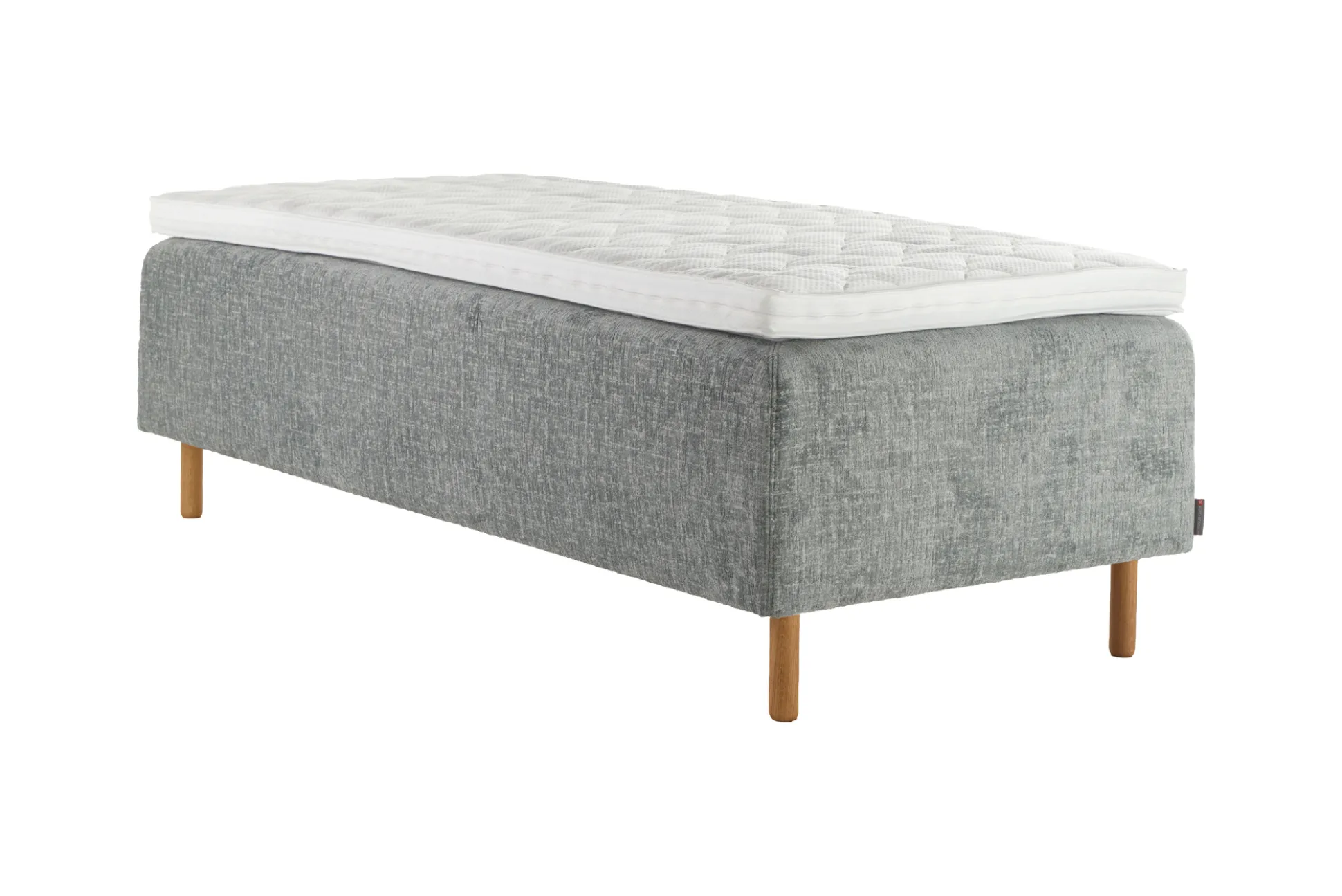Asko Bonnell Harmony (runkopatja 80x200cm medium, Unic 20 vaaleanvihreä, sis. Supersoft-petauspatja)