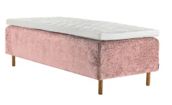 Asko Bonnell Harmony (runkopatja 80x200cm hard, Unic 19 roosa, sis. Comfort-petauspatja)